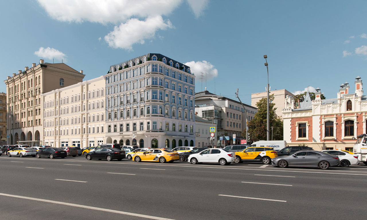 Архитектурная концепция Дома Кукуева. Москва. 2023